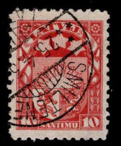 Latvia Scott 118 Used coat of arms stamp