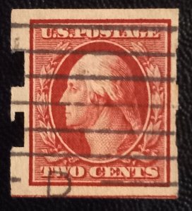 US Scott #384 Used Schermack Vending VF (1911):