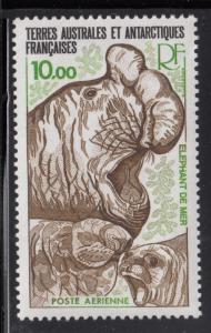 FSAT TAAF 1979 MNH Sc #C54 10fr Elephant seals