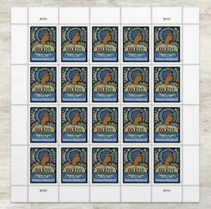 Kwanzaa  forever stamps  2020 5 sheets of 20, 100 pcs