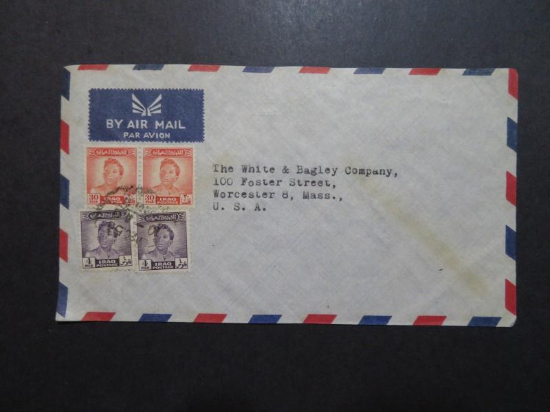 Iraq 1953 Commercial Cover to USA (II) - Z8604