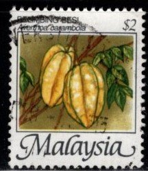 Malaysia - #333 Averrhoa Carambola - Used