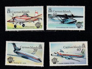 Cayman Islands # 514-517, Manned Flight Bicentennial,  Mint NH, 1/2 Cat.