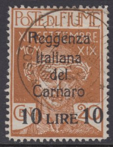 ITALY - Fiume - Sassone n.146 - cv 1000$ used