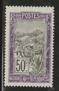 Madagascar Scott 102 MNH** 1908 issue