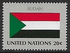 United Nations - N.Y. # 360 - Flag of Sudan - MNH.....{AL42}