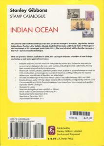 New 2012 Stanley Gibbons Commonwealth Stamp Catalogue Indian Ocean 2nd Edition