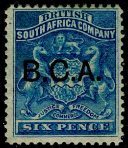 NYASALAND - BCA SG5, 6d deep blue, M MINT. Cat £18.