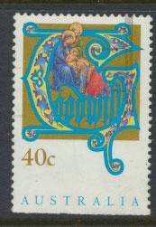 Australia SG 1432  Used  x booklet bottom margin imperf - Christmas