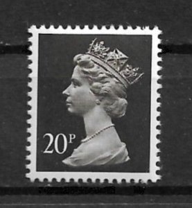 1988 Great Britain Machins #MH114 Queen Elizabeth 20p MNH