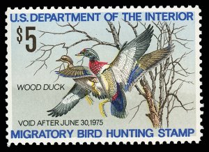 United States #RW41 Mint nh superb with P.S.E. encapsulated certificate grade...