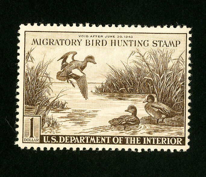 US Stamps # RW9 VF OG NH PO Fresh Catalog Value $225.00