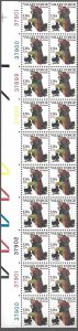 US 1729 - MNH Plate Block of 20 - 13¢ stamps - Christmas at Valley Forge