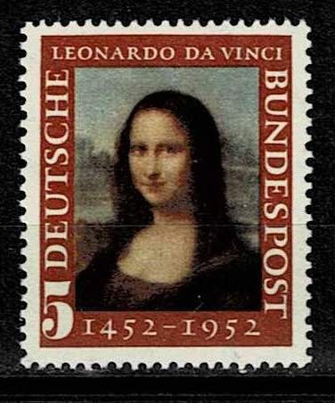 #687 MNH Mona Lisaan  cv 1,60 Euro