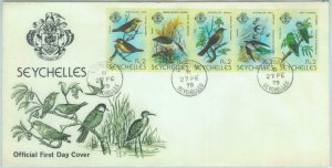 84447 - SEYCHELLES  - Postal History - FDC COVER 1979 - BIRDS