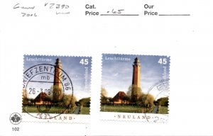 Germany, Postage Stamp, #2390 (2 Ea) Used, 2006 Lighthouse (AB)