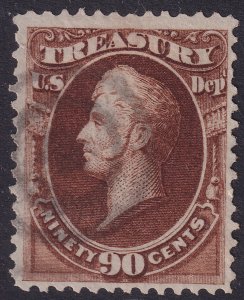 #O82 Used, VF (CV $17.5 - ID51205) - Joseph Luft