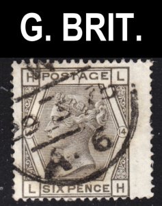 Great Britain Scott 62 plate 14 F to VF used. Wing margin. Nice cds.  FREE...