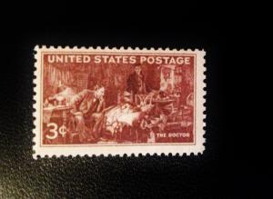 US Scott #949 Doctors, MINT FINE, NH, OG  SCV $0.25