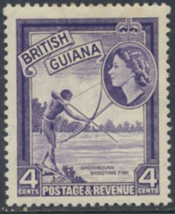 British Guiana   SC# 256  MH   see details & scans