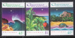 Christmas Island 354-356 Christmas MNH VF