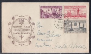 Czechoslovakia Scott 785/90 FDC - Various Anniversaries
