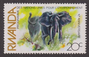 Rwanda 1112 Elephants 1982