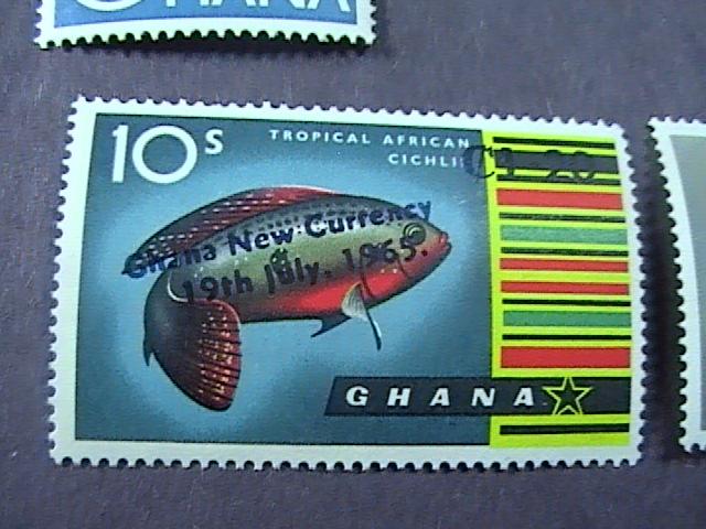 GHANA # 216-226 & C7-C8-MINT/NEVER HINGED-COMPLETE SET------QEII------1965