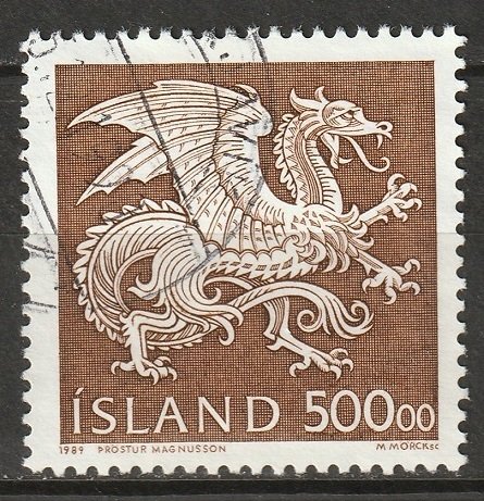 Iceland 1989 Sc 677 used