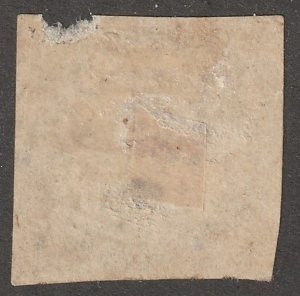 France, colonies, stamp, scott#3,  used, hinged, 10c, filler