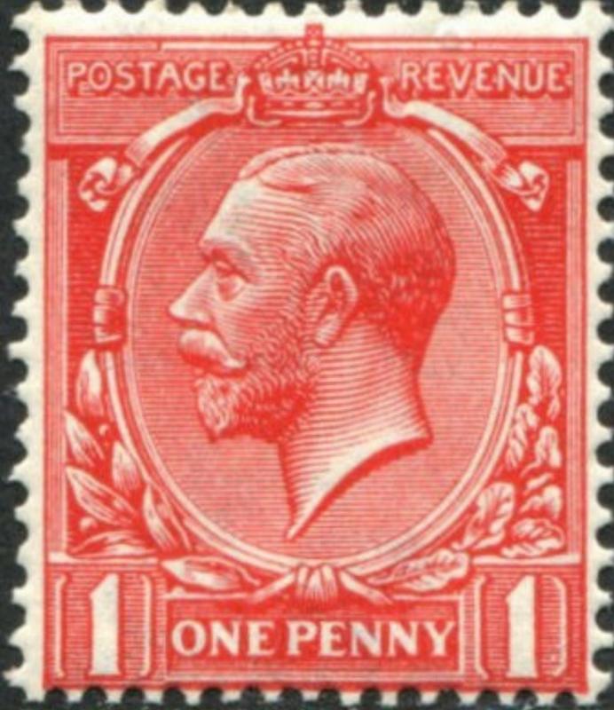 SG357 SPEC N16(2), 1d deep bright scarlet, NH MINT. Cat £30.