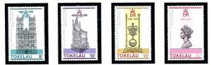 Tokelau Is 61-64 MNH 1978 QEII Silver Jubilee