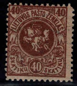 LITHUANIA Scott 34 MNH**