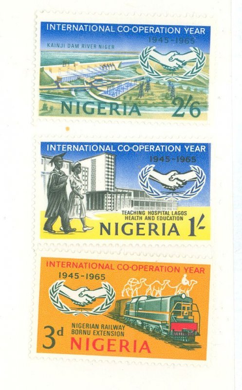 Nigeria #178-180 Unused