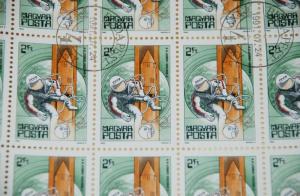 Dealer Lot = SPACE LEONOV VOSHOD-2, APOLLO-11, COLUMBIA SHUTTLE SHEETS q88