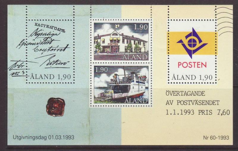 Aland #72 MNH S/S CV$3.00