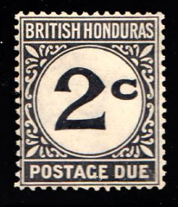 British Honduras Scott J2 Unused hinged.