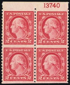 540a, Mint NH XF 2¢ Plate Block - With PSE Graded 90 Certificate - Stuart Katz