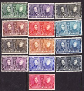 Belgium #172-84 MH complete kings