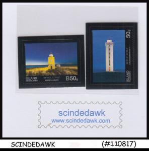 ICELAND - 2012 LIGHTHOUSE - 2V - MINT NH SELF-ADHESIVE STAMPS