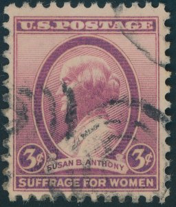 US 784 Susan B Anthony Issue; Used -- See details and scan