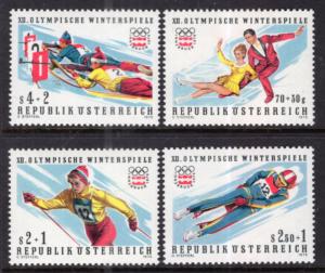 Austria B335-B338 MNH VF