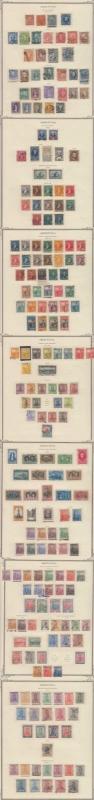 ARGENTINA 1867-1977 COLLECTION ON 73 SCOTT ALBUM PAGES Sc 18 to 1179 SCV$2,109+