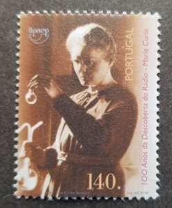 *FREE SHIP Portugal 100 Years Discovery Radium Marie Curie 1998 (stamp) MNH