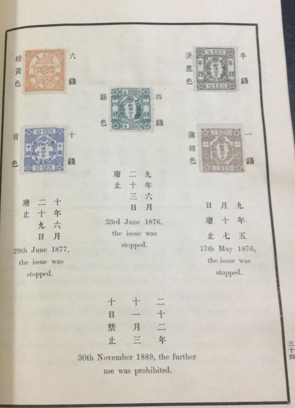 MOMEN: JAPAN OFFICIAL 1896 PRESENTATION ALBUM OF STAMPS & POSTAL STATIONERY 4