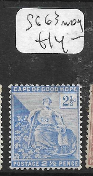 CAPE OF GOOD HOPE  (PP1405B)  2 1/2 D  SG 63     MOG