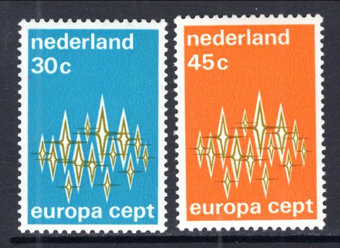 Netherlands 494-495 Europa MNH VF