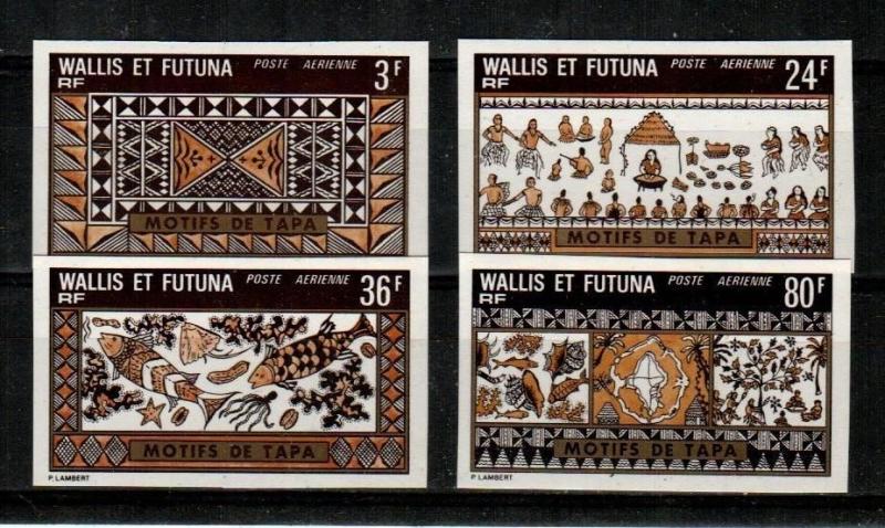 Wallis and Futuna Scott C56-9 Mint NH imperf (Catalog Value 40 Euros)