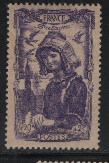 FRANCE, B168, HINGED, 1943, Brittany