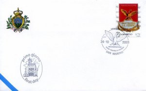 2003 La Fenice Theatre. FDC.